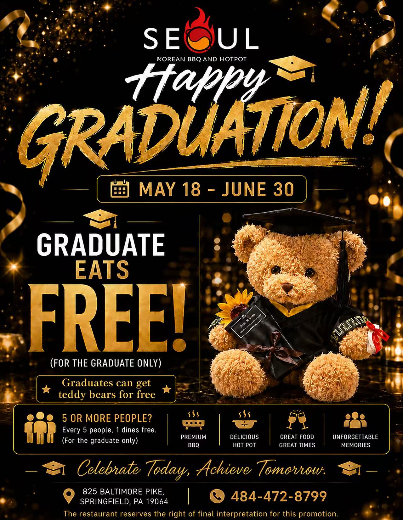 Mother's Day Special Offer - Seoul Korean BBQ and Hot Pot